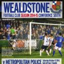 Stones v The Met – Sat 11 Oct at The Vale KO 13:00